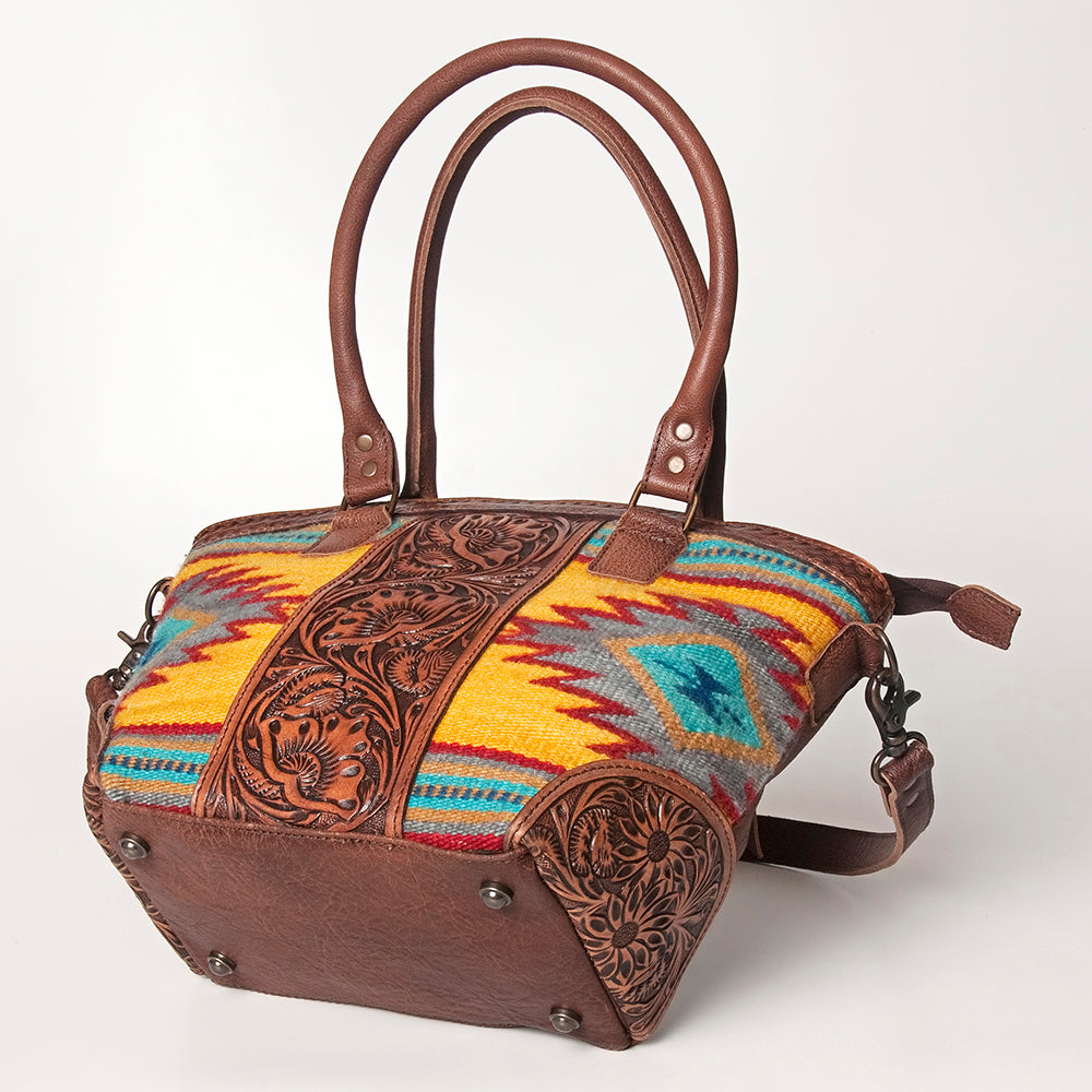 LC-ADBG772 Tote Genuine Western Leather Women Bag