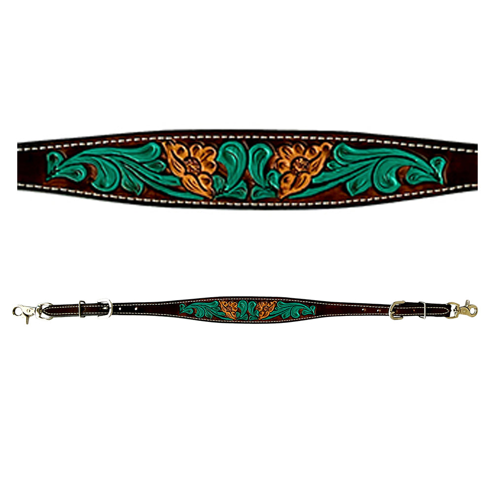 BER104-Western Leather Wither Straps