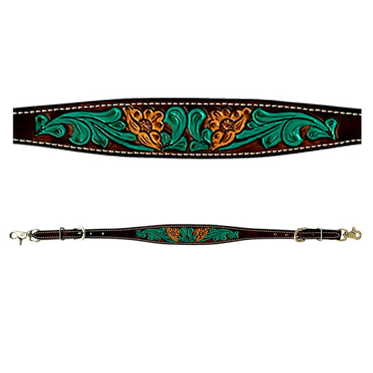 BER104-Western Leather Wither Straps