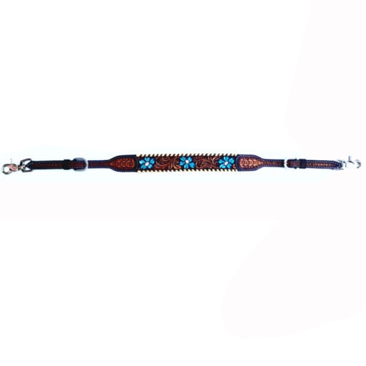 BER111-Western Leather Wither Straps