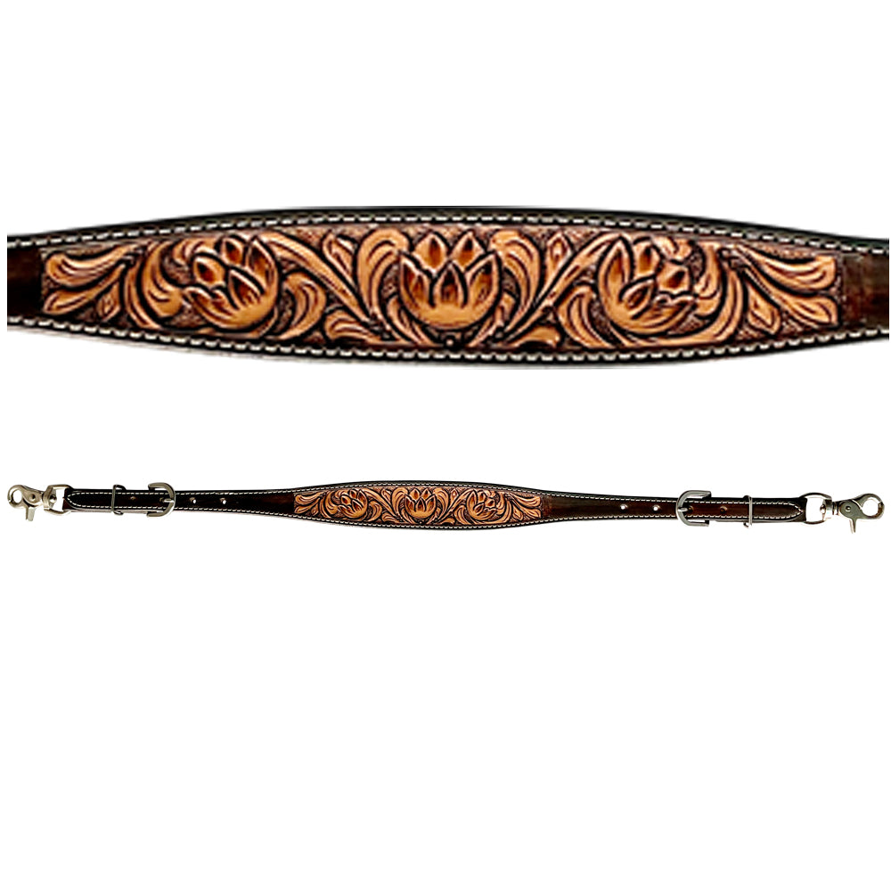 BER113-Western Leather Wither Straps