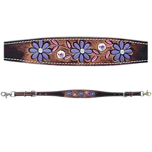 BER116-Western Leather Wither Straps