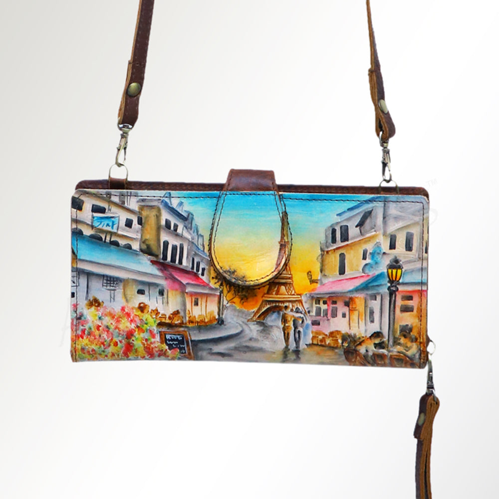 ADBGM113 Wallet Genuine Western Leather Women Bag Belle