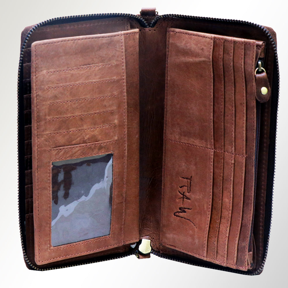 ADBGM231 American Darling Luxury Leather Crossbody Organiser with Multi-Compartment Design