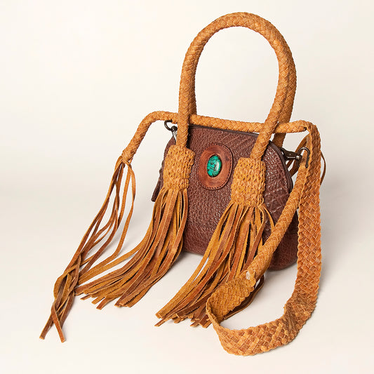 LC-ADBGZ499B Tote Genuine Western Leather Women Bag