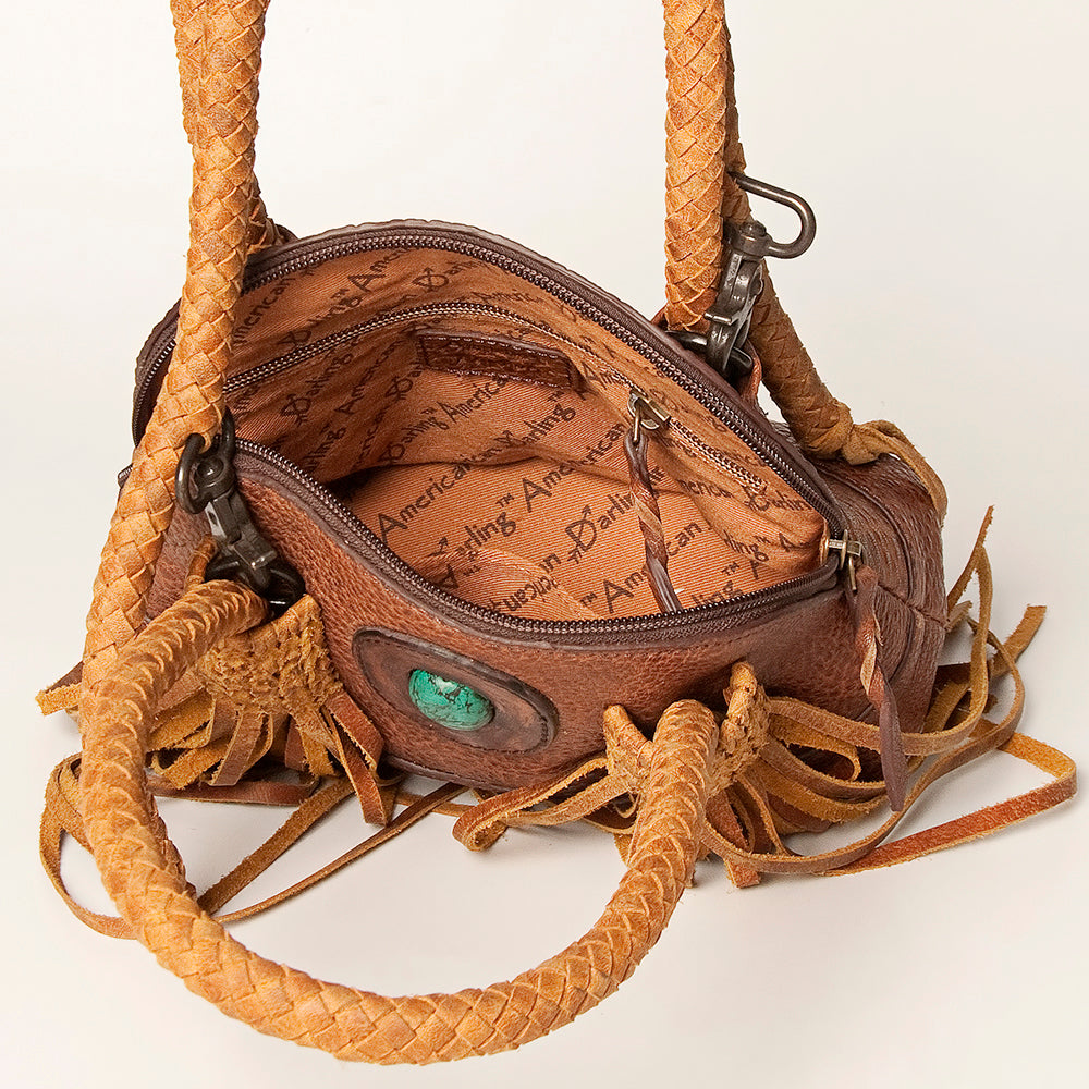 LC-ADBGZ499D Tote Genuine Western Leather Women Bag