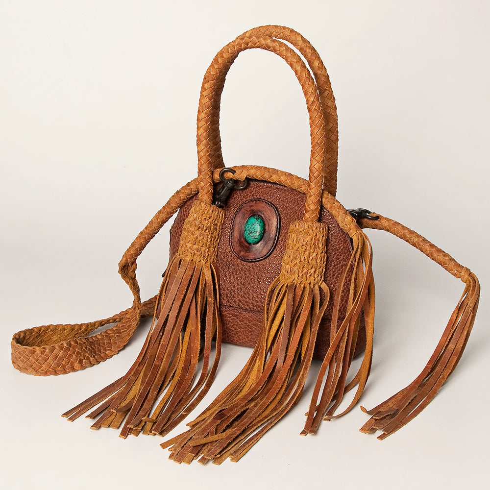 LC-ADBGZ499D Tote Genuine Western Leather Women Bag