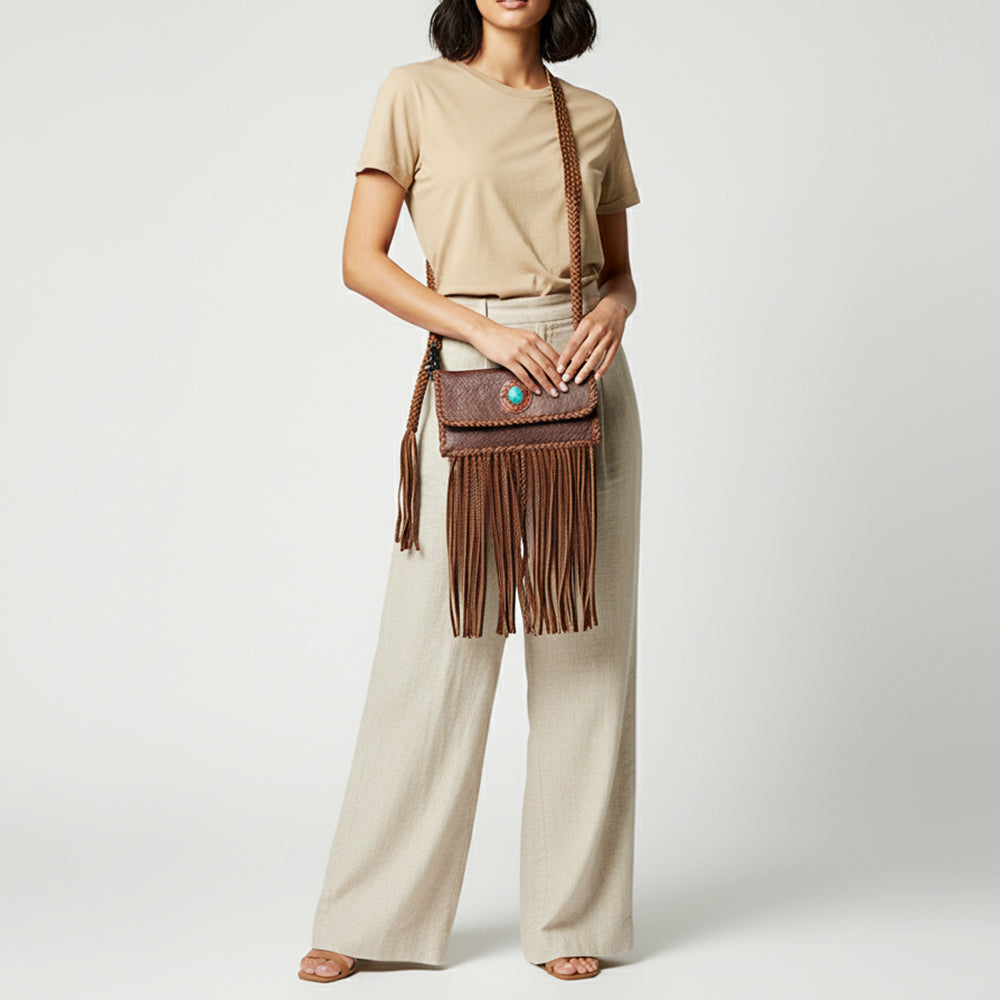 ADBGZ512 Wallet Genuine Western Leather Women Bag