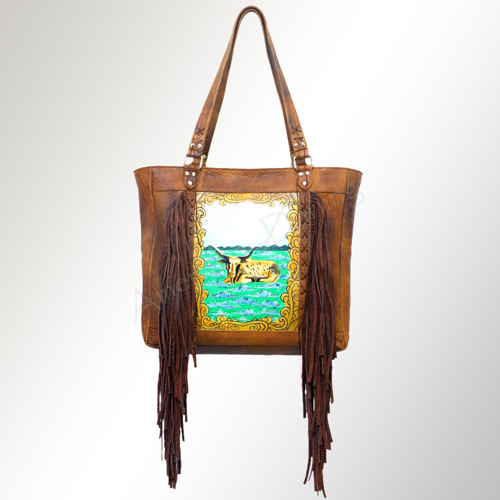 ADBGM166 Tote Genuine Western Leather Women Bag