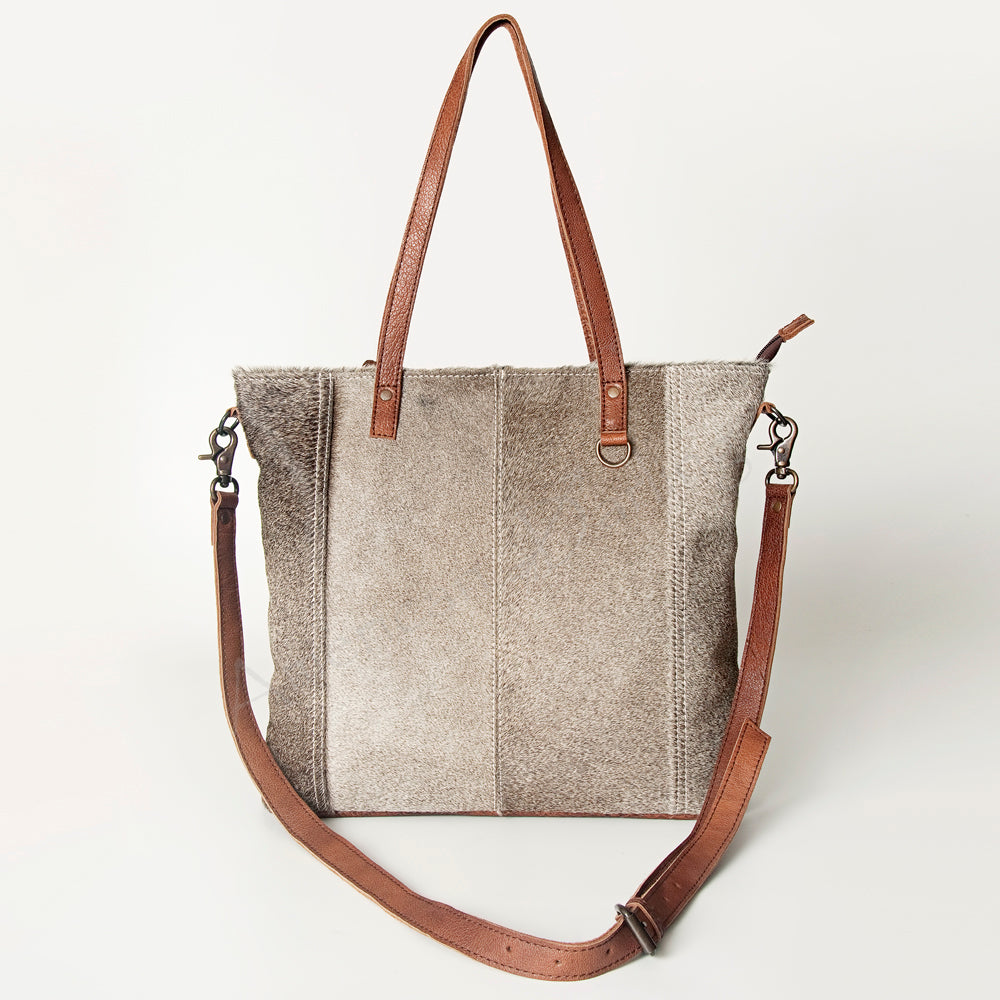 ADBG106 American Darling Hair-on Cowhide Western Tote Bag - Genuine Leather
