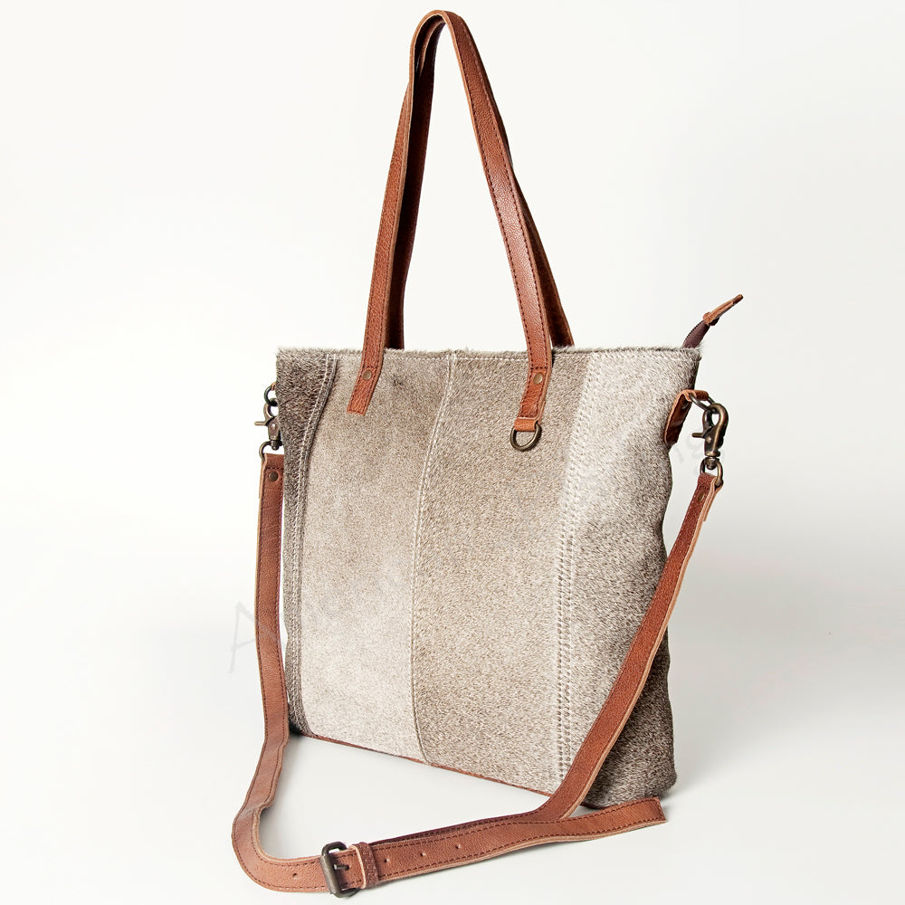 ADBG106 American Darling Hair-on Cowhide Western Tote Bag - Genuine Leather