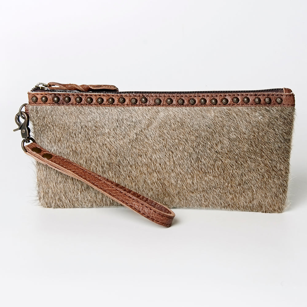 ADBG344 Wristlet Genuine Western Leather Women Bag Belle