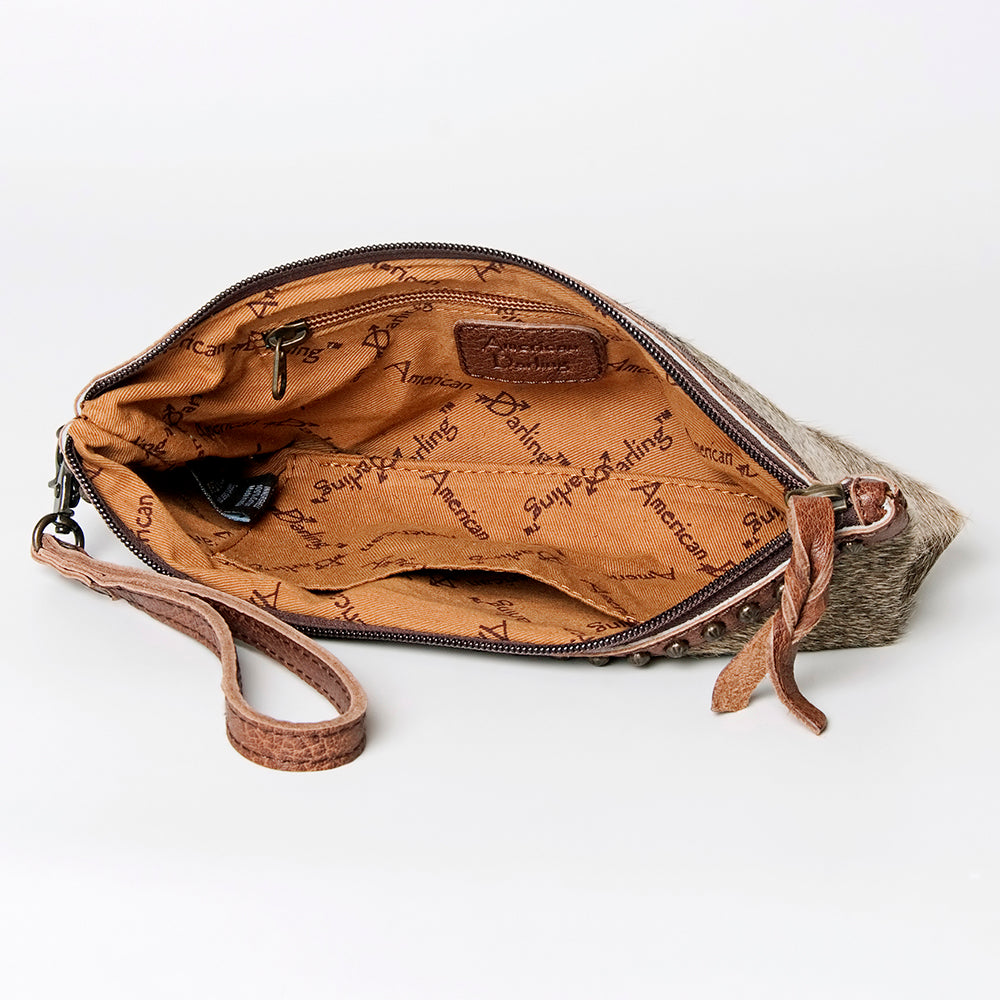 ADBG344 Wristlet Genuine Western Leather Women Bag Belle