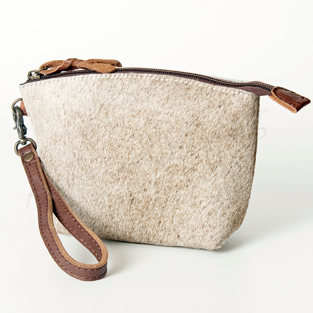 ADBG443 Coin Purse Hair On Genuine Western Leather Women Bag