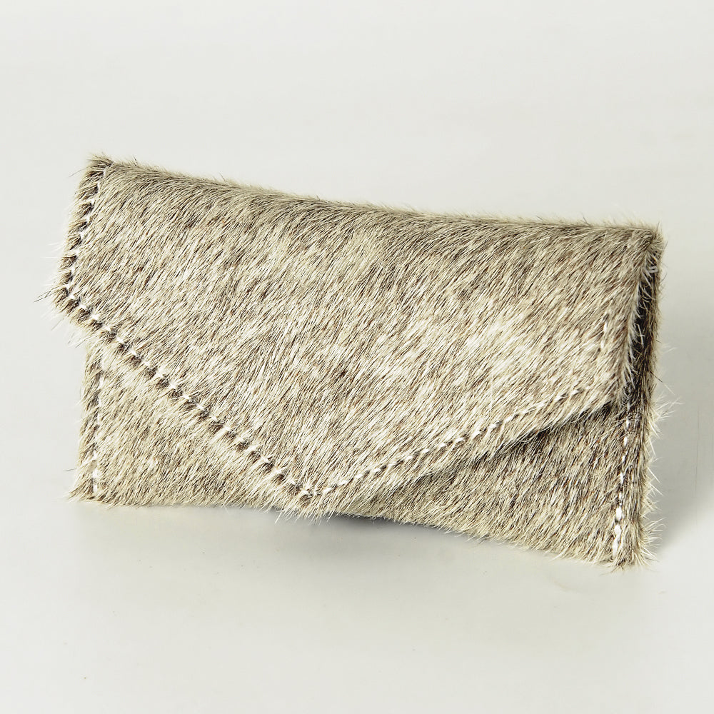 ADBG445 Coin Purse Hair On Genuine Western Leather Women Bag