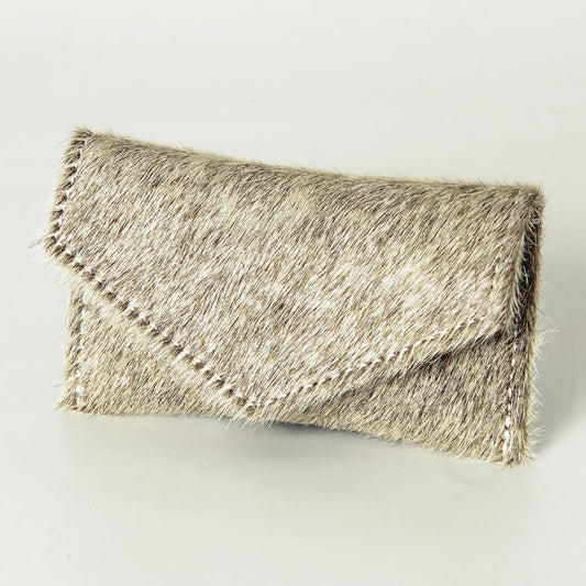 ADBG445 Coin Purse Hair On Genuine Western Leather Women Bag