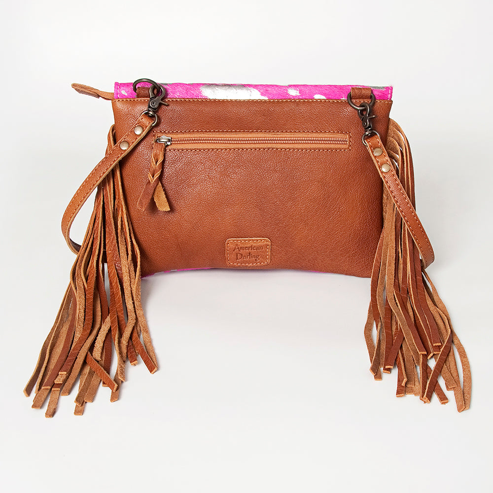 ADBG501 Crossbody Hair On Genuine Western Leather Women Bag