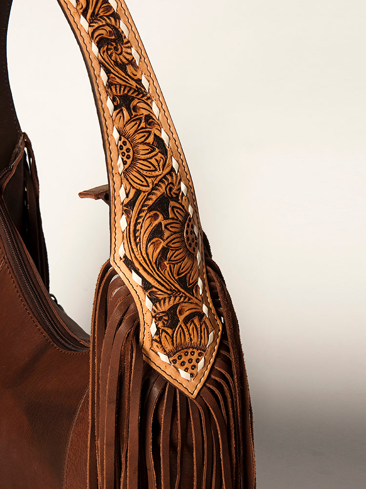 LC-ADBGA214A American Darling Hobo Full Grain Genuine Leather