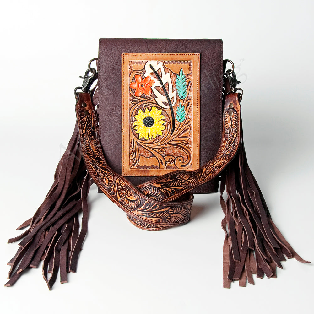 LC-ADBGZ285A Large Crossbody Genuine Western Leather Women Bag