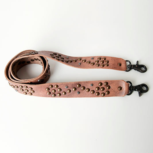 LC-ADBT137B Full Grain Genuine Leather Handle Strap