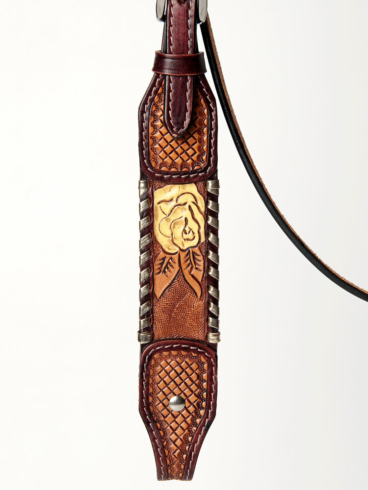 LC-ADPAF135-HS Western Leather Headstall