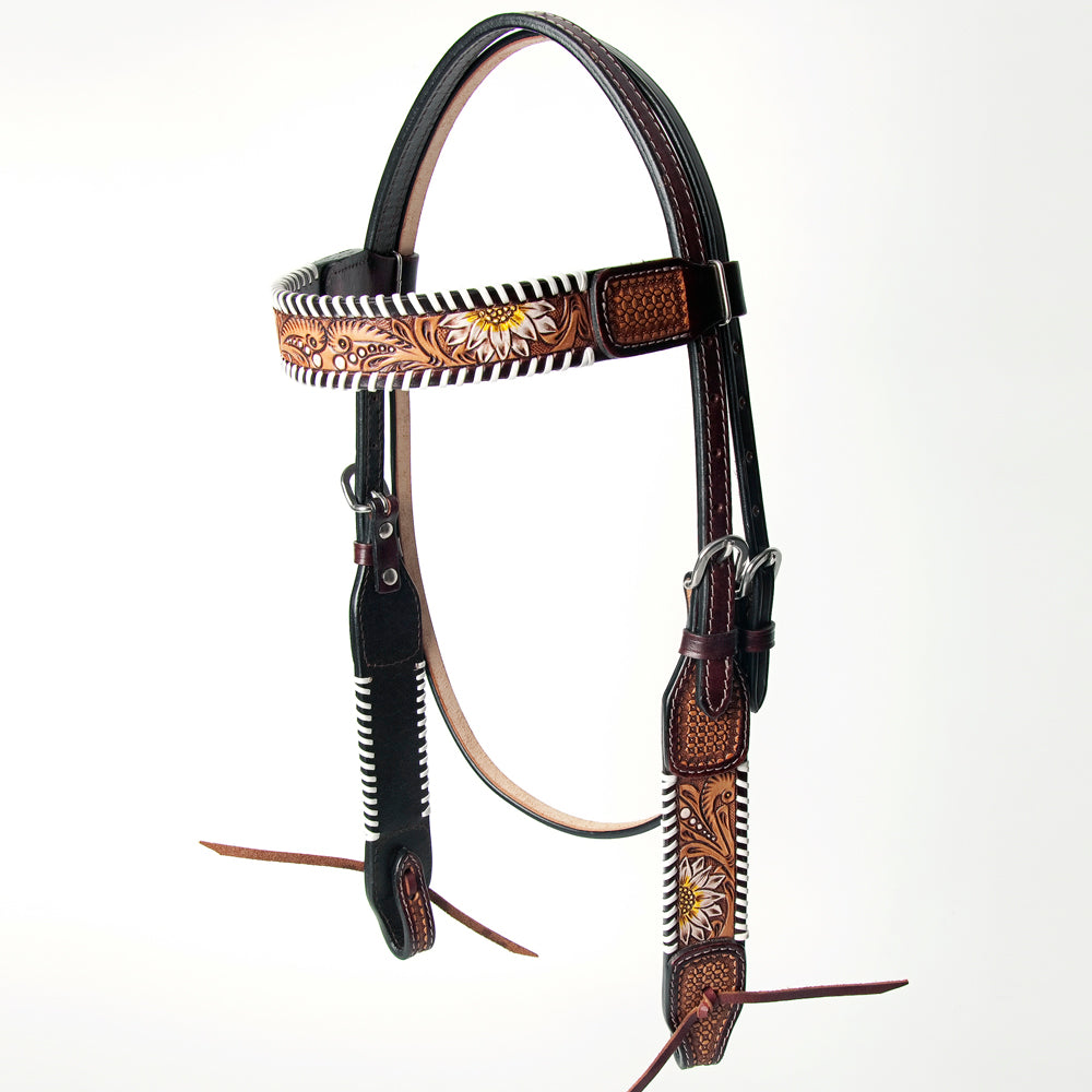 LC-ADPAF136-HS Western Leather Headstall