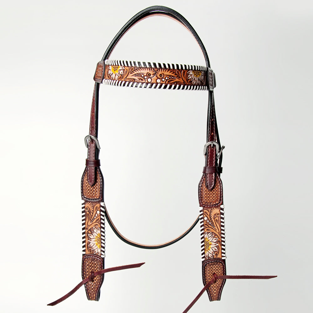 LC-ADPAF136-HS Western Leather Headstall