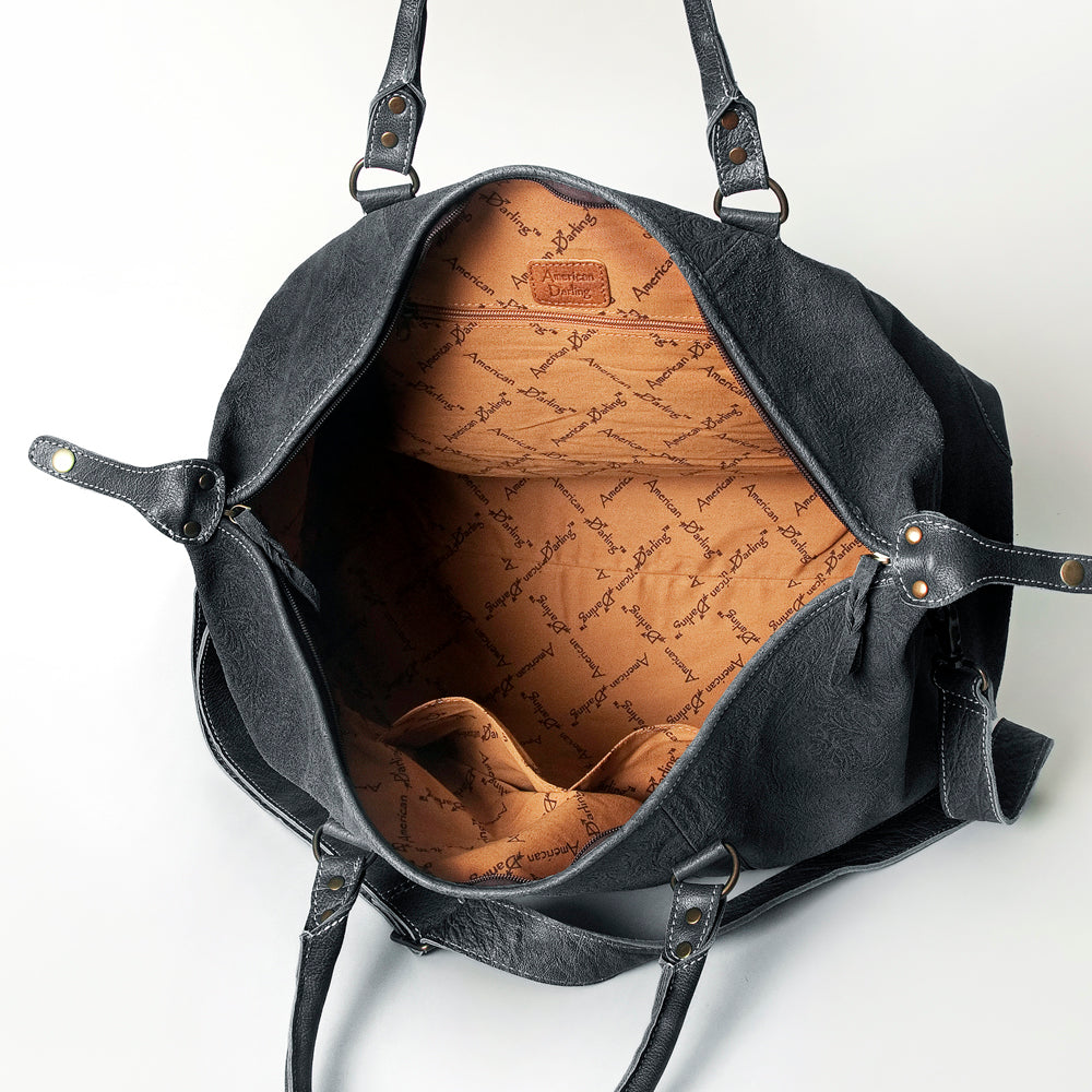 ADBG804DM1 Duffel Genuine Western Leather Women Bag