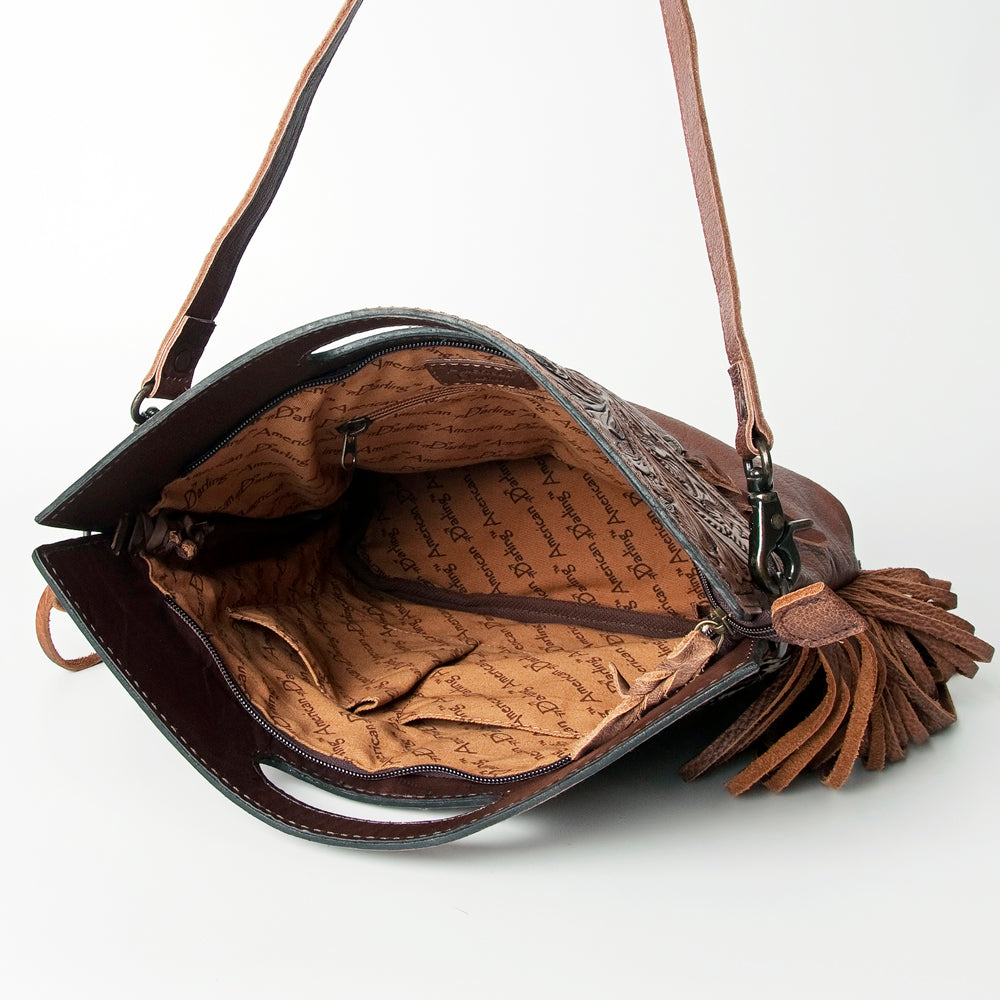 LC-ADBGS146 Crossbody Genuine Western Leather Women Bag Mae