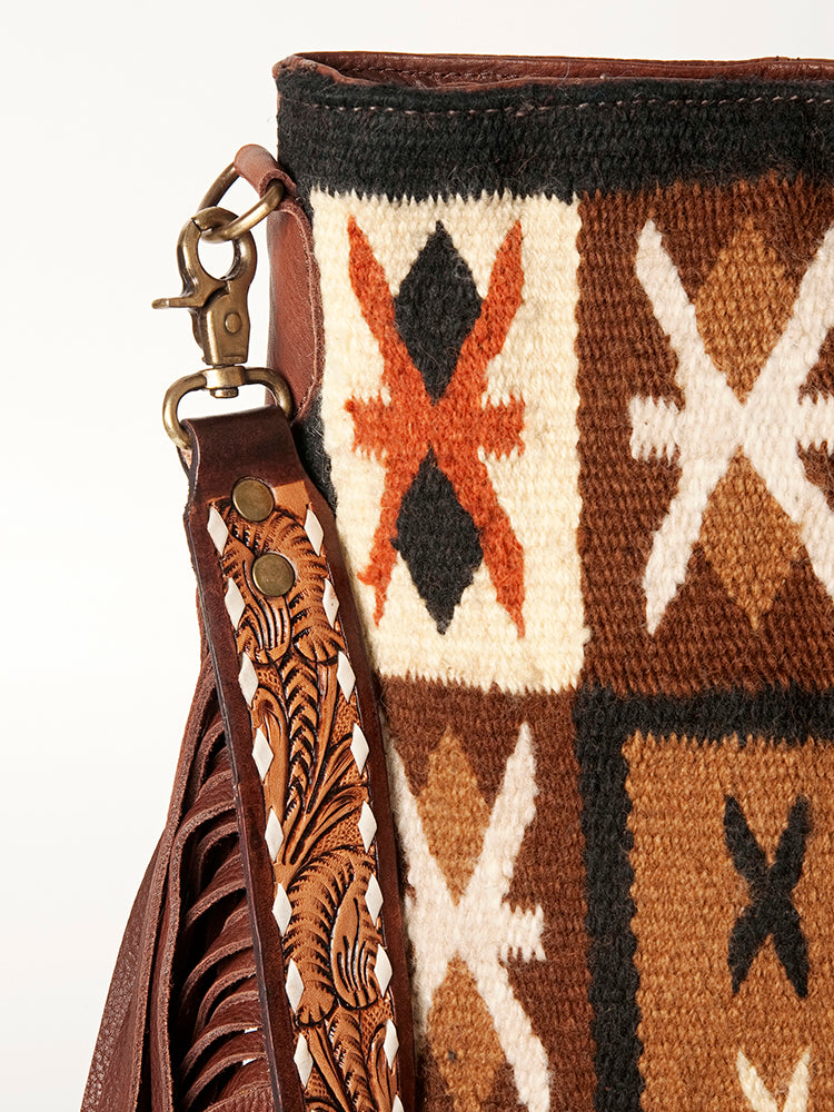 LC-ADBGA218 Crossbody Genuine Western Leather Women Bag