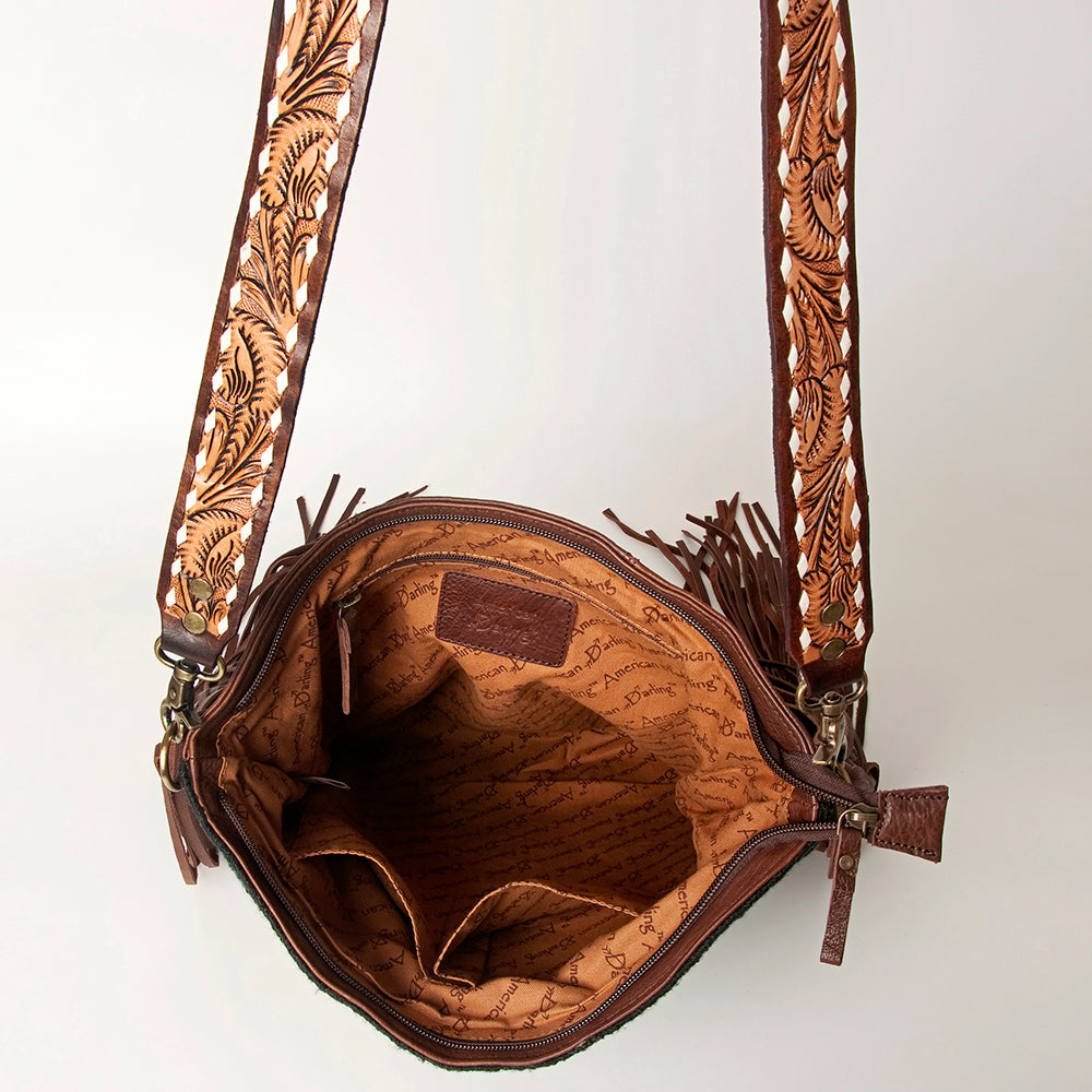 LC-ADBGA218 Crossbody Genuine Western Leather Women Bag