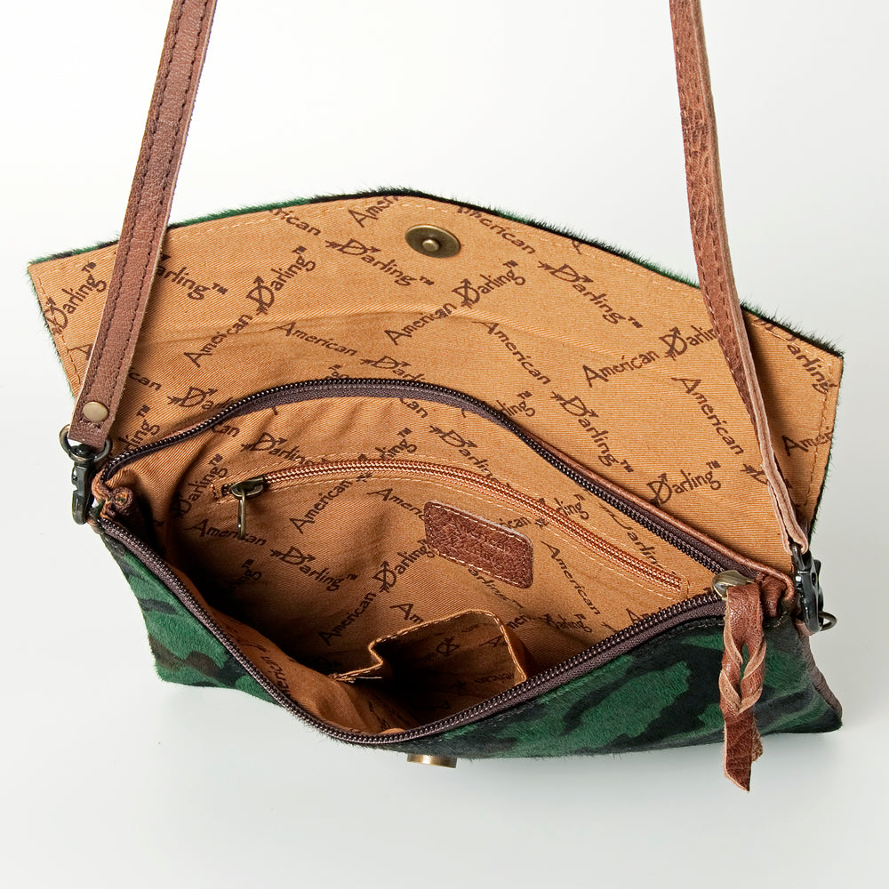 ADBGS178 Envelope Hair-On Genuine Western Leather Women Bag Becca