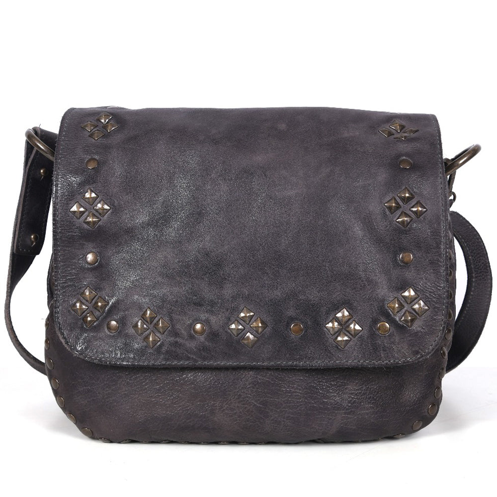 LC-NMBGR105 Crossbody Genuine Leather women bag western Bag