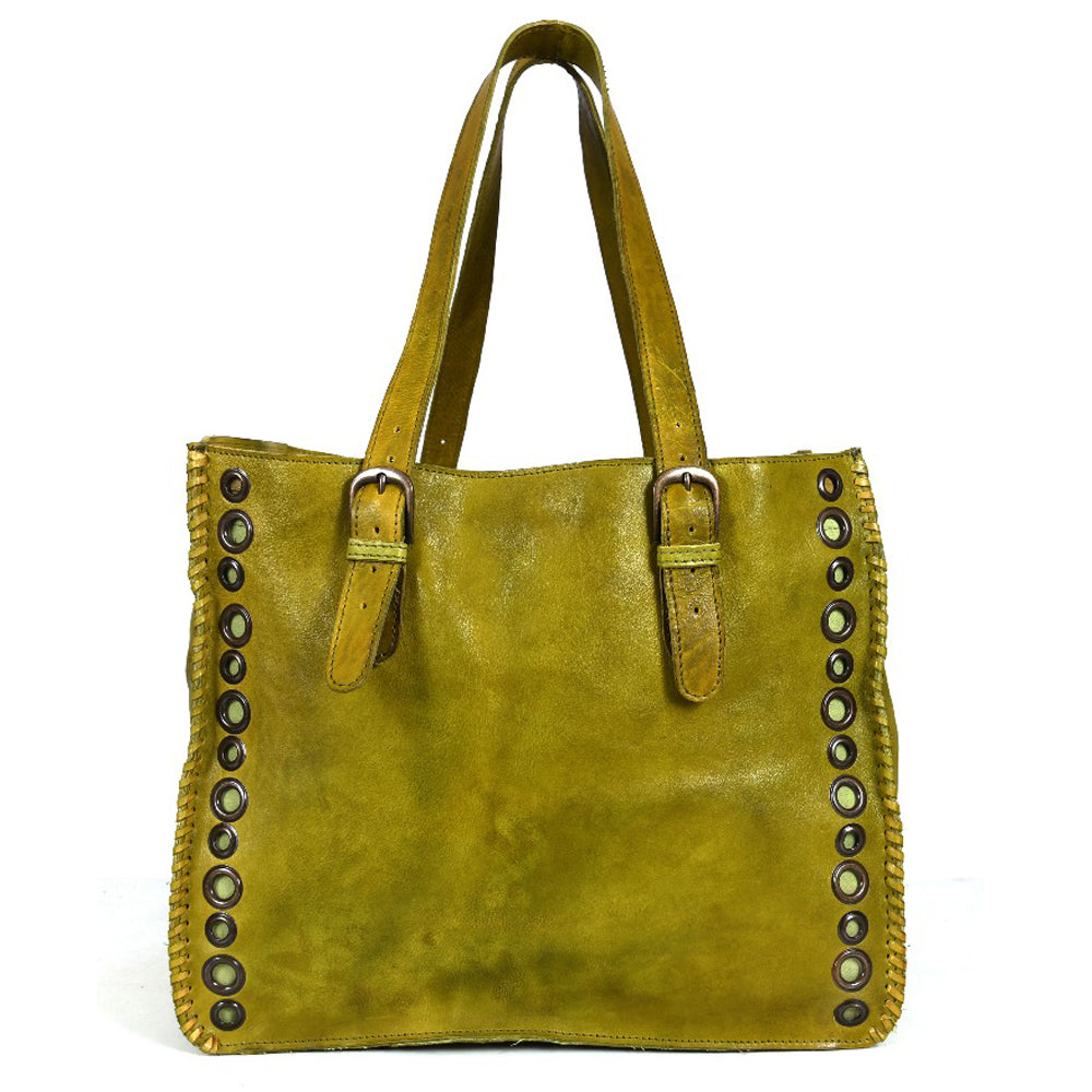 LC-NMBGR109 Tote Genuine Leather women bag western Bag