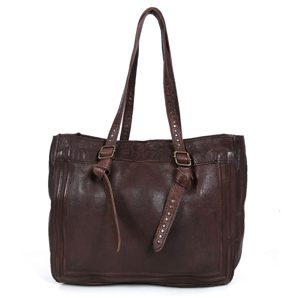 LC-NMBGR111 Tote Genuine Leather women bag western Bag