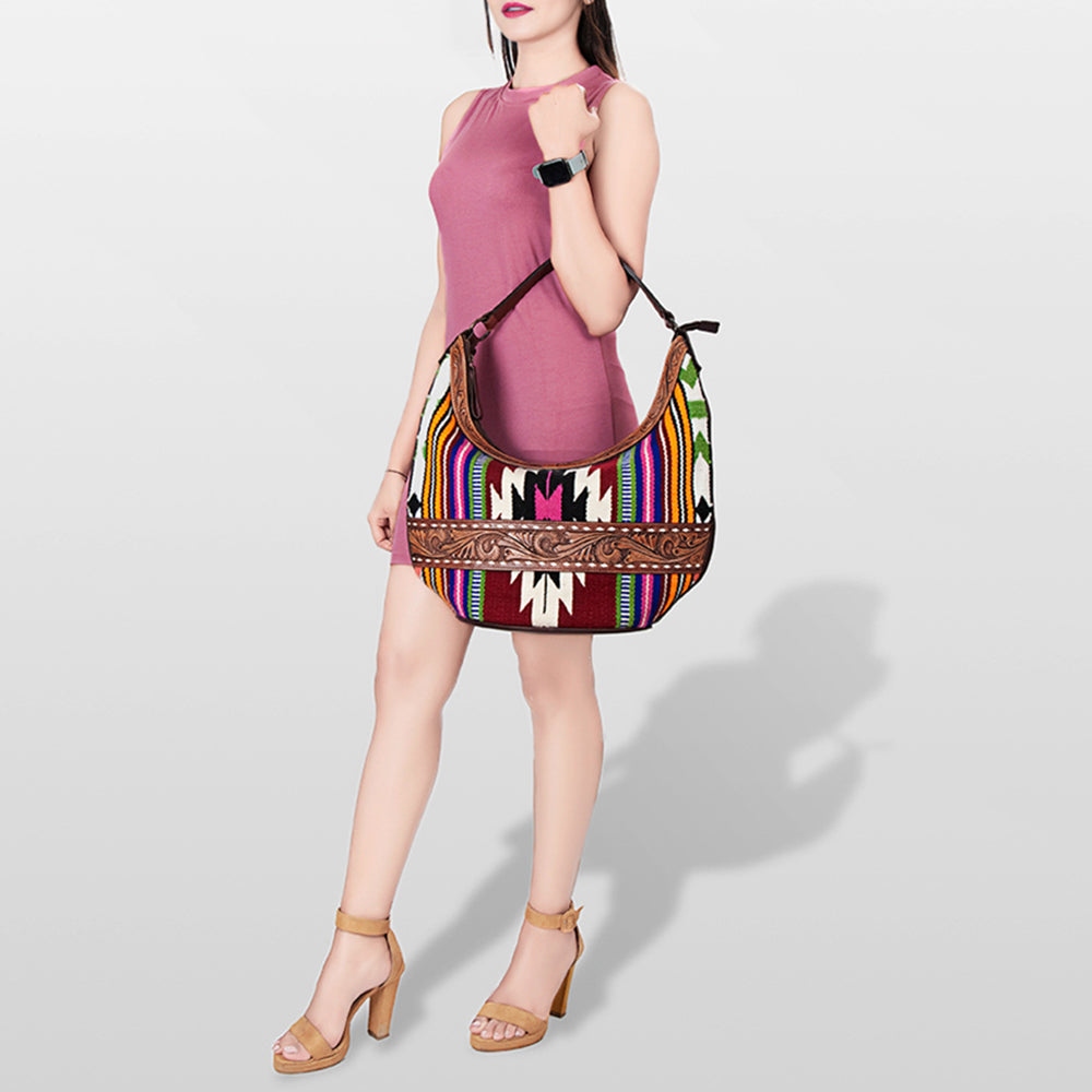 LC-ADBGZ310J Hobo Genuine Western Leather Women Bag