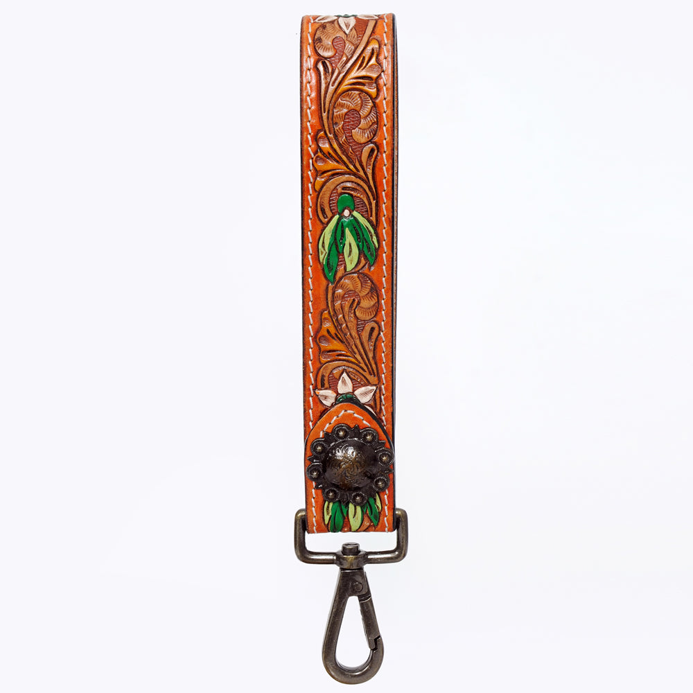 LC-ADWSF120 Genuine Leather Handle Strap For Wristlet Bags