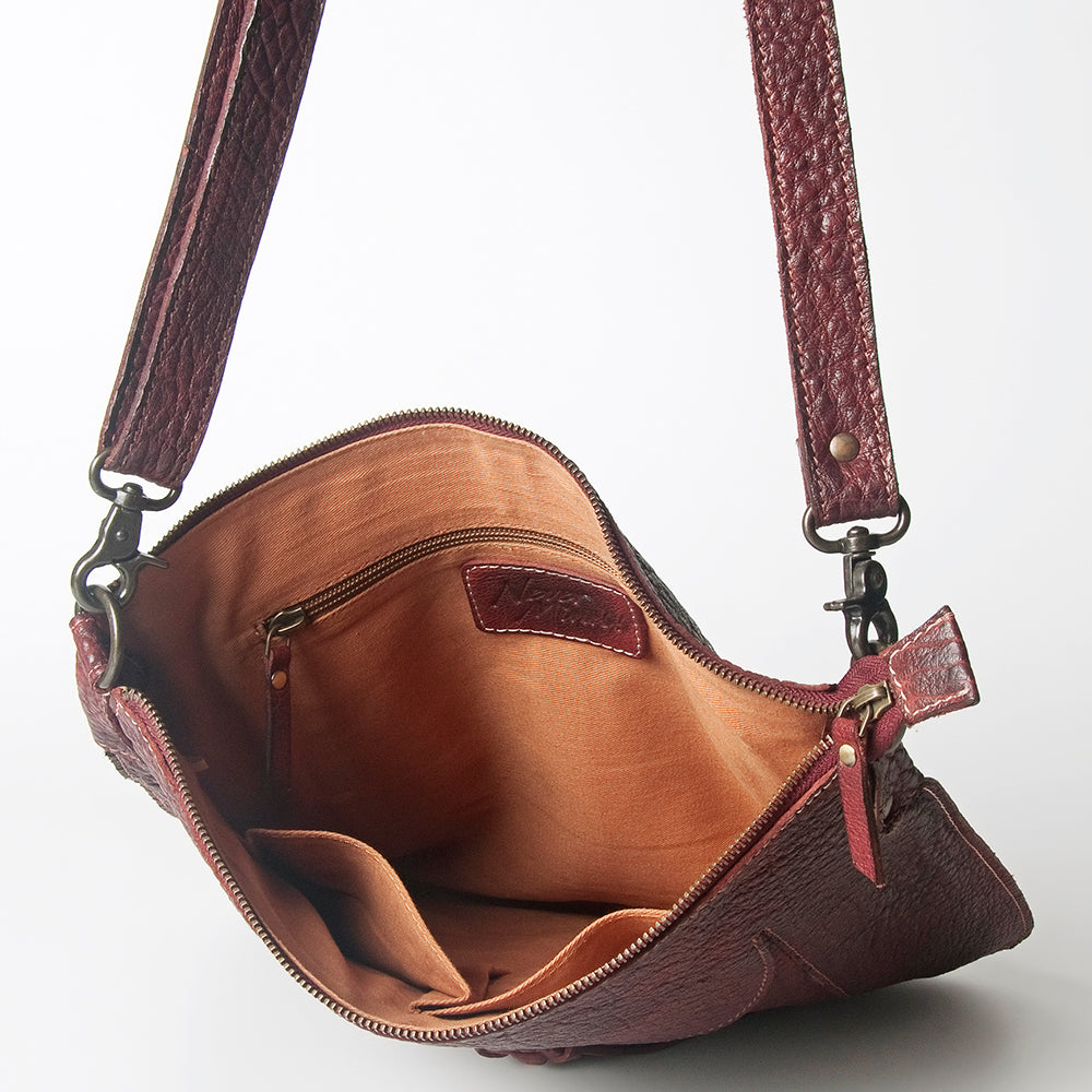 LC-NMBGZ103 Crossbody Genuine Leather women bag western Bag