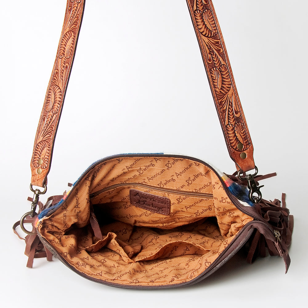 LC-ADBGZ559 Crossbody Genuine Western Leather Women Bag