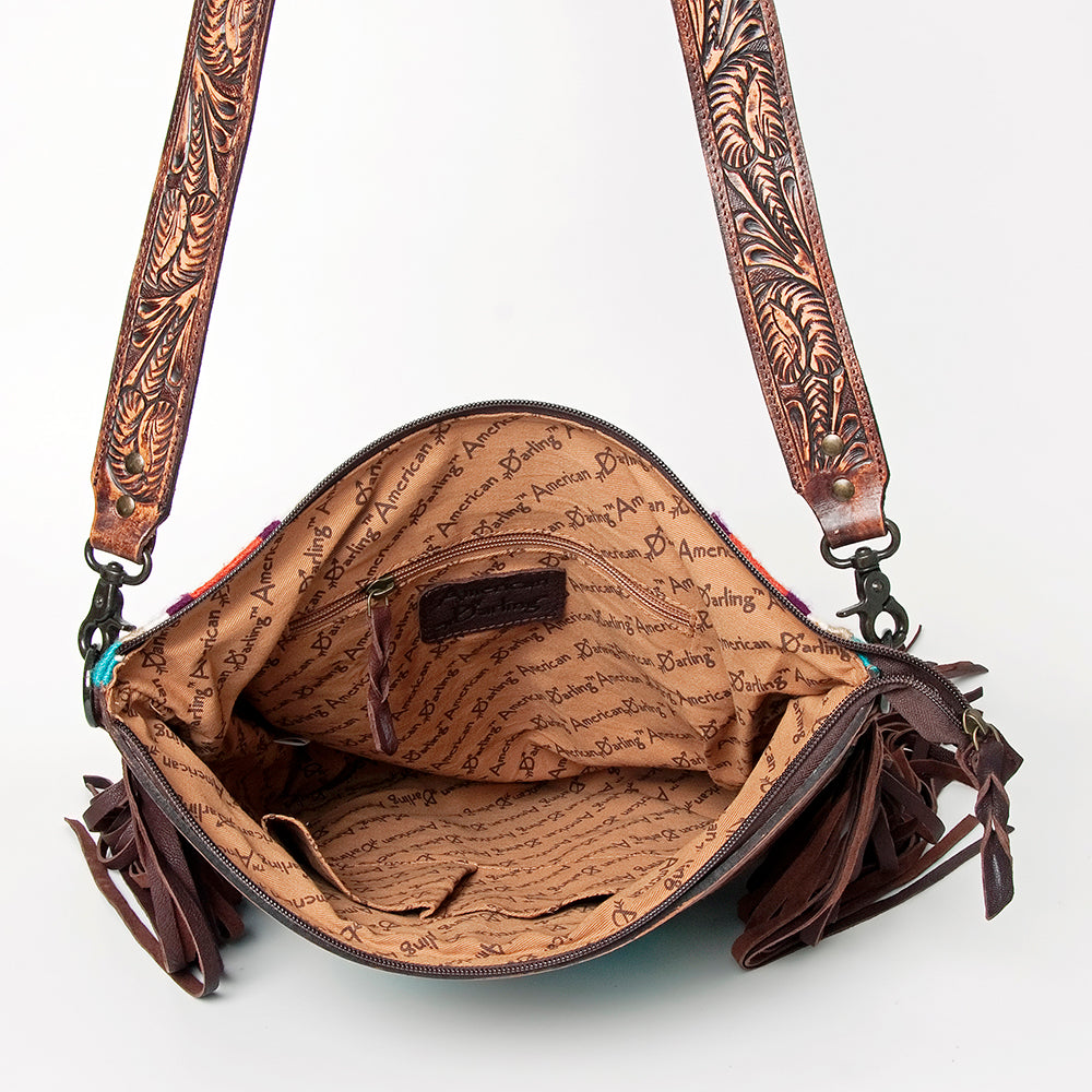 LC-ADBGZ572 Crossbody Genuine Western Leather Women Bag