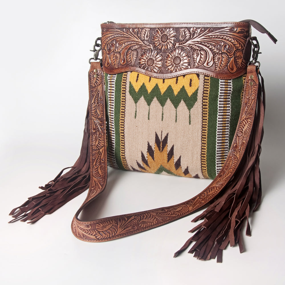 LC-ADBGZ575 Crossbody Genuine Western Leather Women Bag