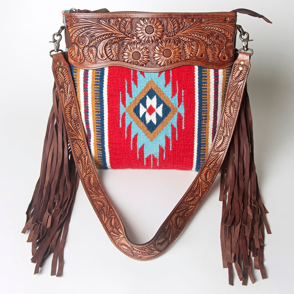 LC-ADBGZ582 Crossbody Genuine Western Leather Women Bag