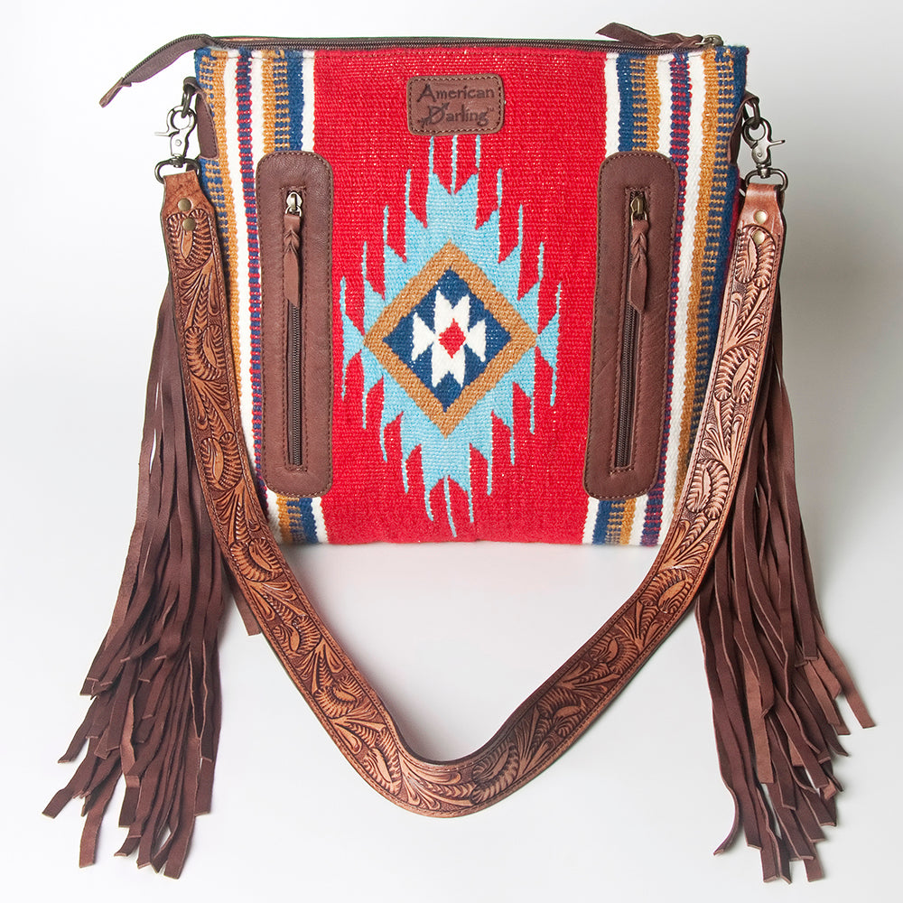 LC-ADBGZ582 Crossbody Genuine Western Leather Women Bag