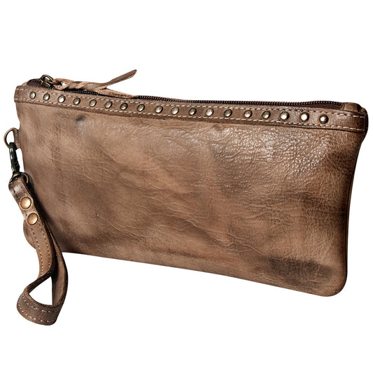 LC-NMBG101 Wristlet Genuine Leather women bag western Bag