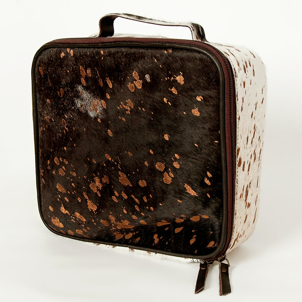 LC-ADBGA228 Jewelry Case Genuine Western Leather Women Bag