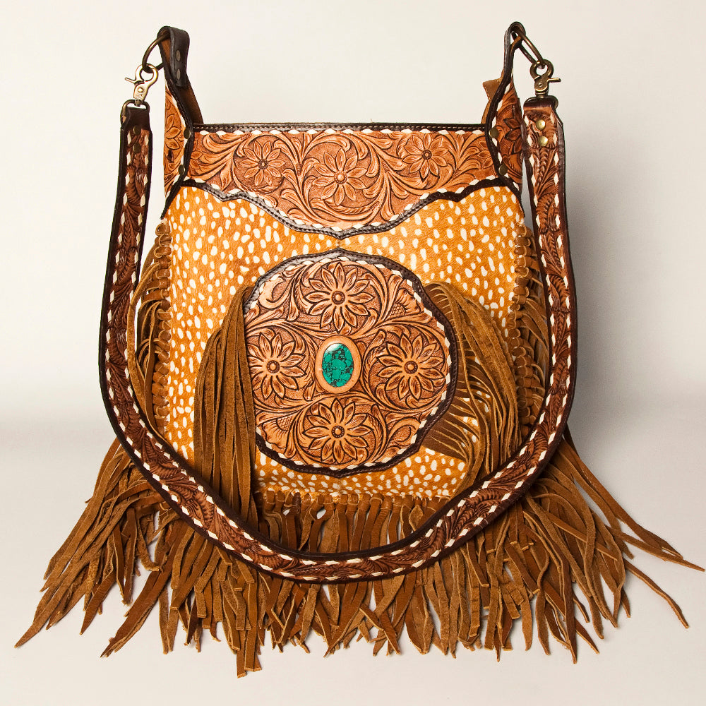 LC-ADBGA234 Large Crossbody Genuine Western Leather Women Bag Bria