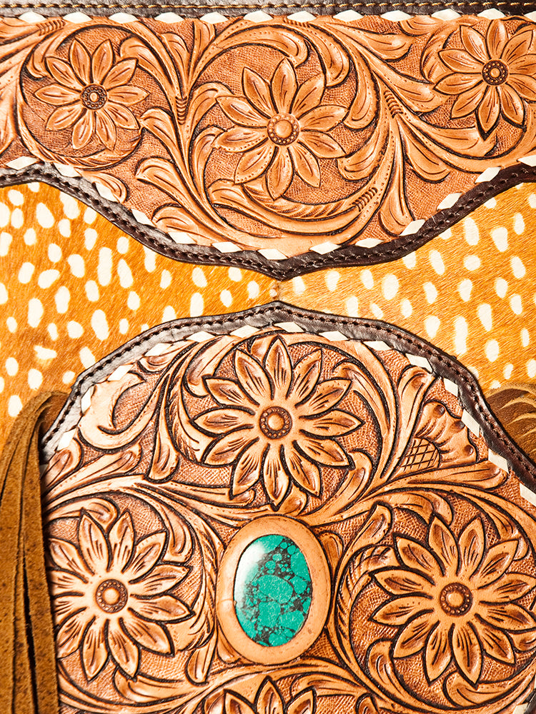 LC-ADBGA234 Large Crossbody Genuine Western Leather Women Bag Bria