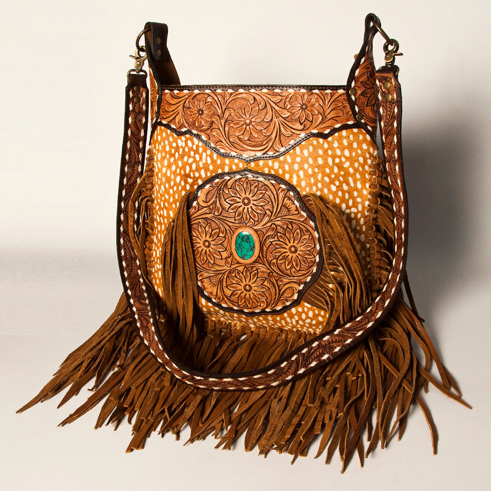 LC-ADBGA234 Large Crossbody Genuine Western Leather Women Bag Bria