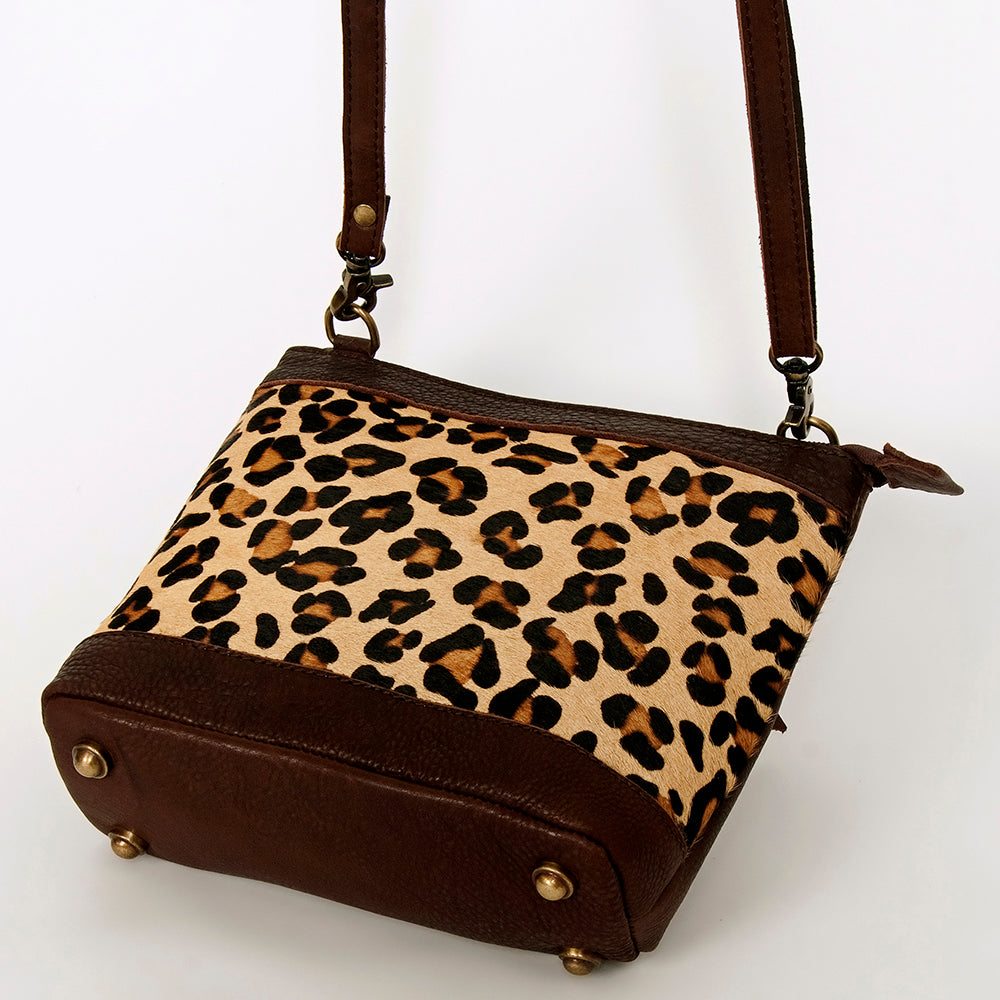 LC-ADBGA236 Hair on Crossbody Genuine Western Leather Women Bag