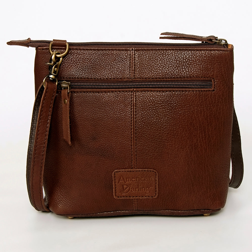 LC-ADBGA236 Hair on Crossbody Genuine Western Leather Women Bag